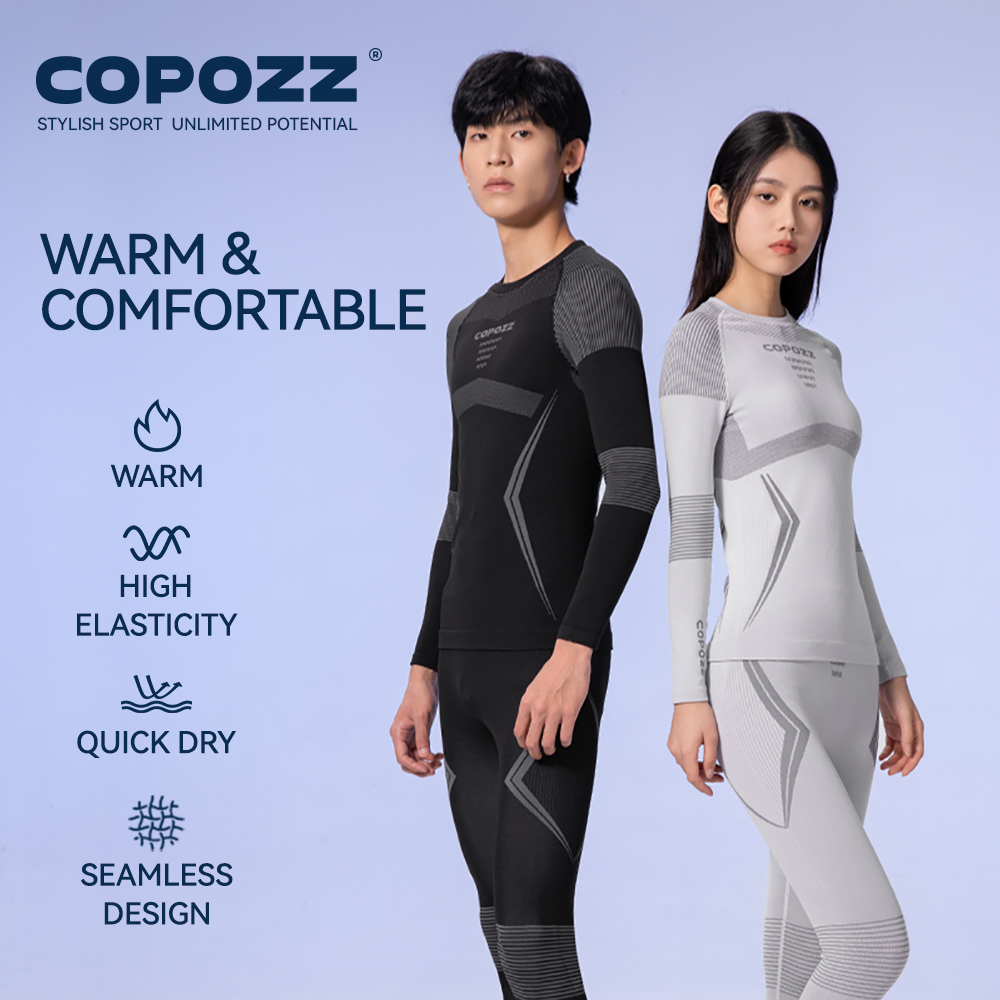 Quick Dry Underwear - COPOZZ الشتاء التزلج ملابس اخلية حرارية
