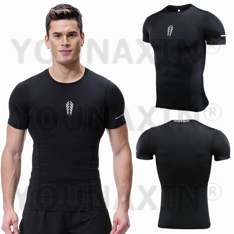 الرجال قصيرة الأكمام تي شيرت ر - مراجعة T Shirt Tight Fit وسعره