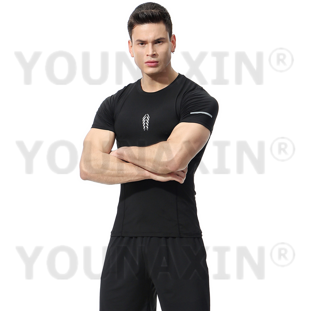 الرجال قصيرة الأكمام تي شيرت ر - مراجعة T Shirt Tight Fit وسعره